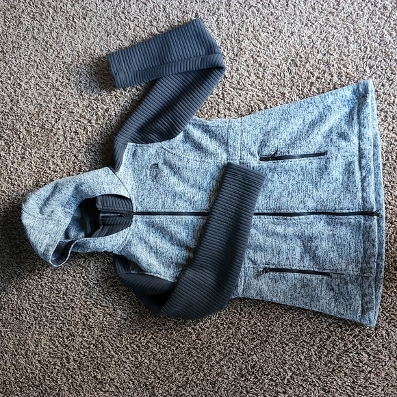 The North Face Jackets & Blazers - North face womens zip up fleece jacket medium grey